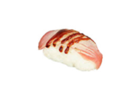 Geflambeerde tonijn nigiri